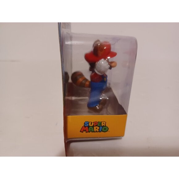 World Of Nintendo RACCOON MARIO figure 2.5” Jakks Pacific - Picture 5 of 6